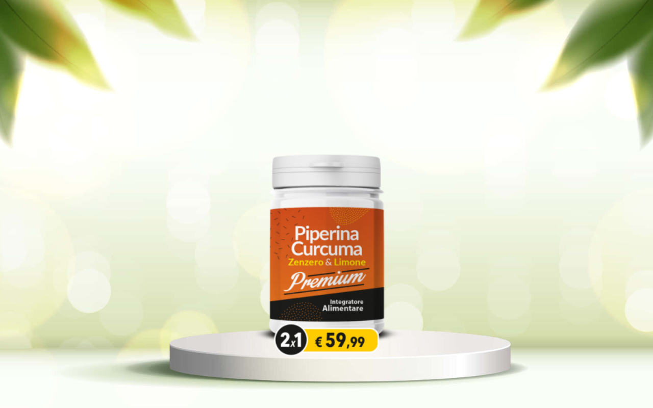 Scopri i benefici detox di piperina e curcuma premium per benessere e dimagrimento