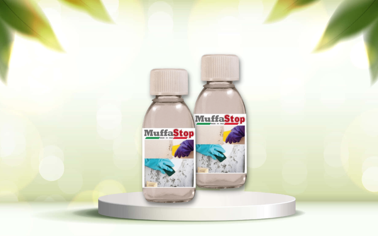 Elimina la muffa in pochi minuti: scopri Muffa Stop per superfici sempre pulite